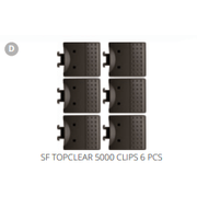 Superfish D. SF TOPCLEAR 5000 CLIPS 6 PCS Pièces détachées pour Top Clear 5000 06020703