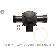 Superfish E. SF TOPCLEAR 10/15/18000 BACKWASH SET Pièces détachées pour Top Clear 15000 06020709