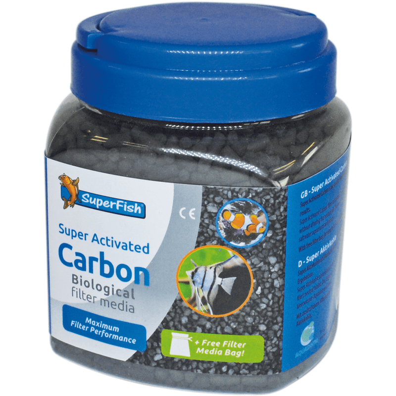 Superfish Médias de filtrations - Charbon actif - 1000ML 8715897261503 A8040605