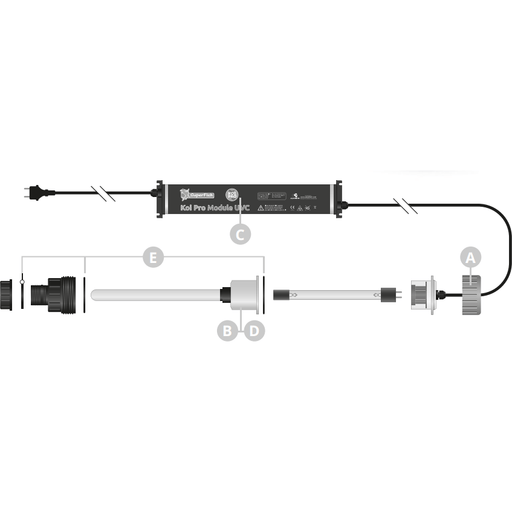 Superfish Pièces détachées pour Koi Pro Module UVC 80W