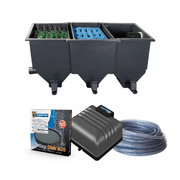 Superfish Filtres multichambre Poly Tech Move 60 Pompage + Kit KoiFlow 30 (pompe/tuyau/diffuseur) Poly Tech Move 60 - Filtre multi-chambre pour bassin jusque 30M³ - Pompage/Gravitaire - Superfish 06040510+KITPOLYTECH30