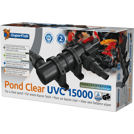 Superfish Appareils à UV Pond Clear UV-C 18W - PL Appareil UV-C - Superfish 8715897244339 06010135