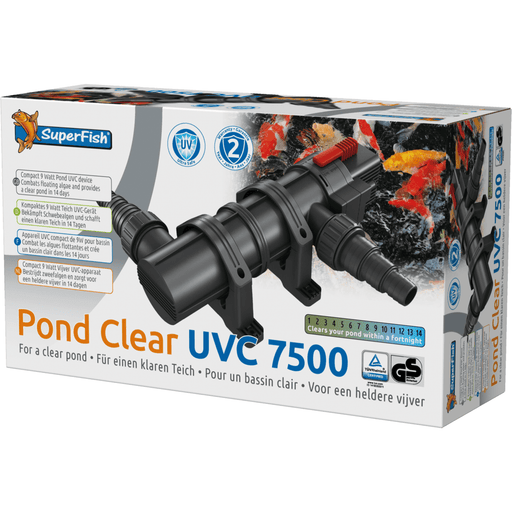 Superfish Appareils à UV Pond Clear UV-C 9W - PL Appareil UV-C - Superfish 8715897244322 06010130