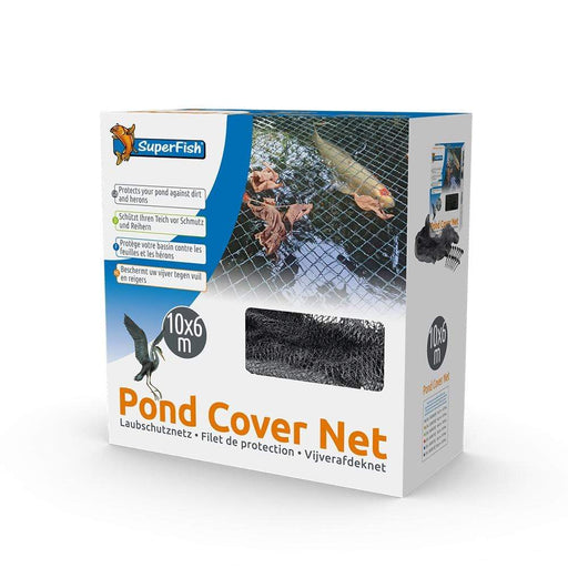 Superfish Filets de protection Pond Cover Net - Filet de protection 10 x 6 m + 24 piquets - Superfish 8715897033360 06090718