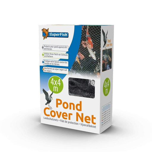 Superfish Filets de protection Pond Cover Net - Filet de protection 4 x 4 m + 10 piquets - Superfish 8715897030048 06090705