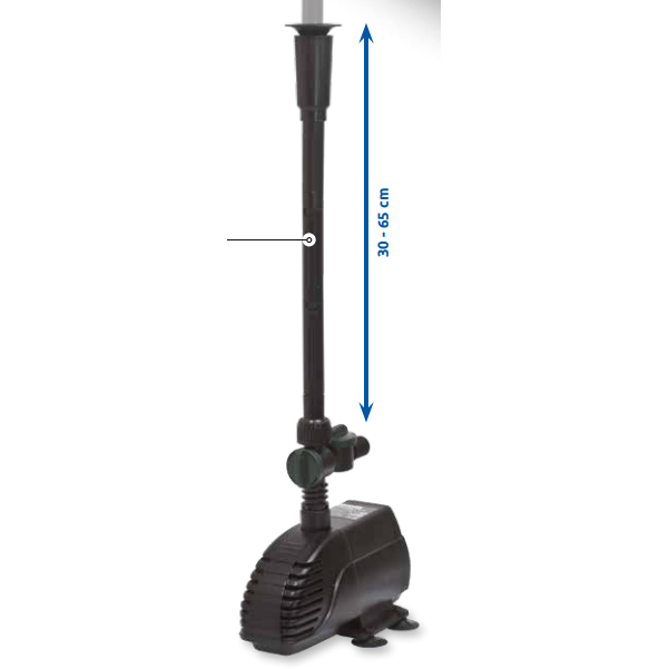 Superfish Pompes pour jeux d'eau Pond-Flow Eco 2000 - Kit pompe et jets d'eau prêt à l'emploi - Superfish 8715897044090 07060020