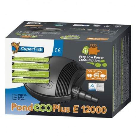 Superfish Pompes pour filtres et ruisseaux PondEco Plus E 12000 - Pompe pour étang - Superfish 8715897244476 07070187