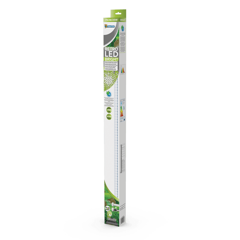 Superfish Éclairage pour aquariums Retro Led Bright T8 75cm - Led pour Aquarium - Superfish 8715897258589 A4020310