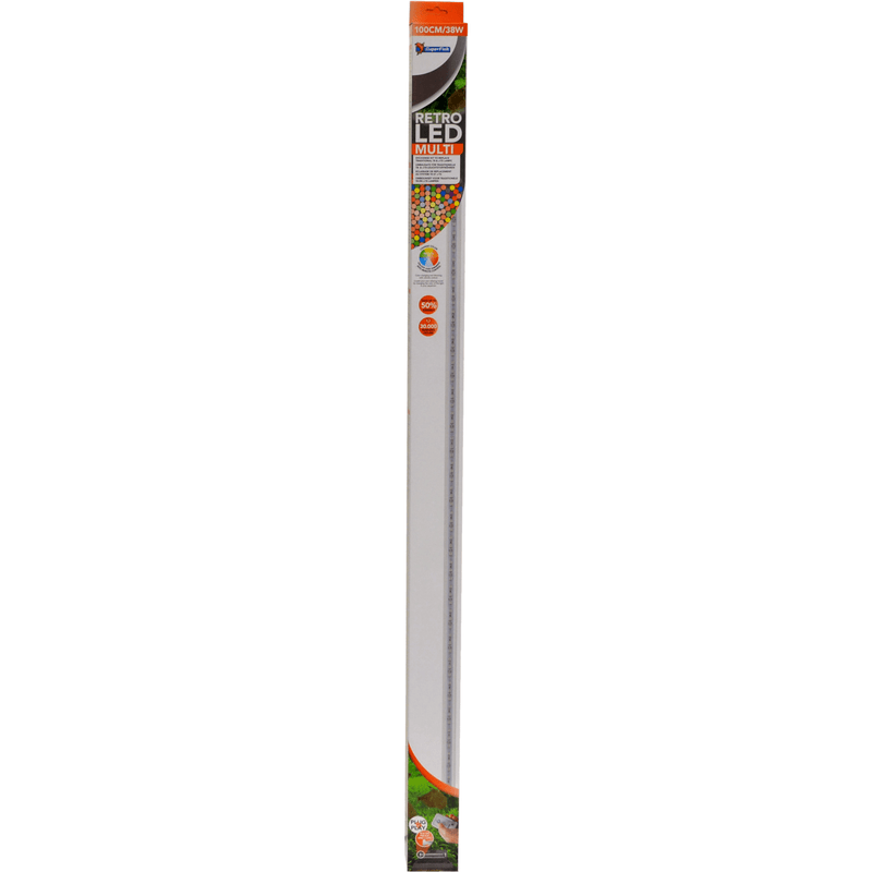 Superfish Éclairage pour aquariums Retro Led Multi T8&T5 100cm - Led pour Aquarium - Superfish 8715897276491 A4020425