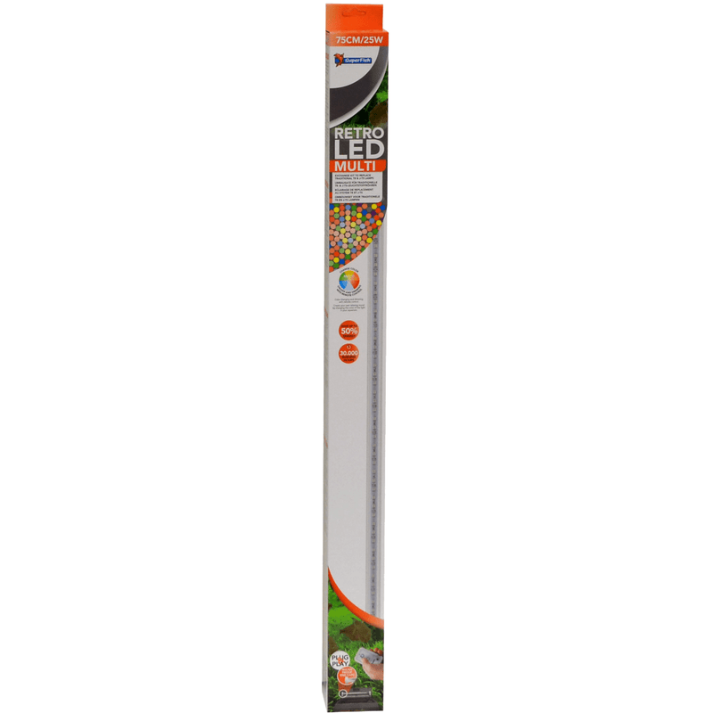 Superfish Éclairage pour aquariums Retro Led Multi T8&T5 75cm - Led pour Aquarium - Superfish 8715897258794 A4020415