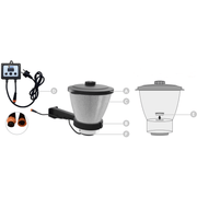 Superfish Schéma Pièces détachées pour Fish Feeder Koi Pro Superfish