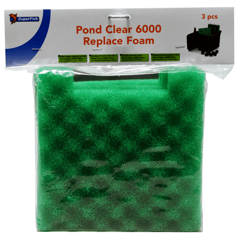 Superfish Set de mousses de remplacement pour PondClear 6000 - Superfish 06020215