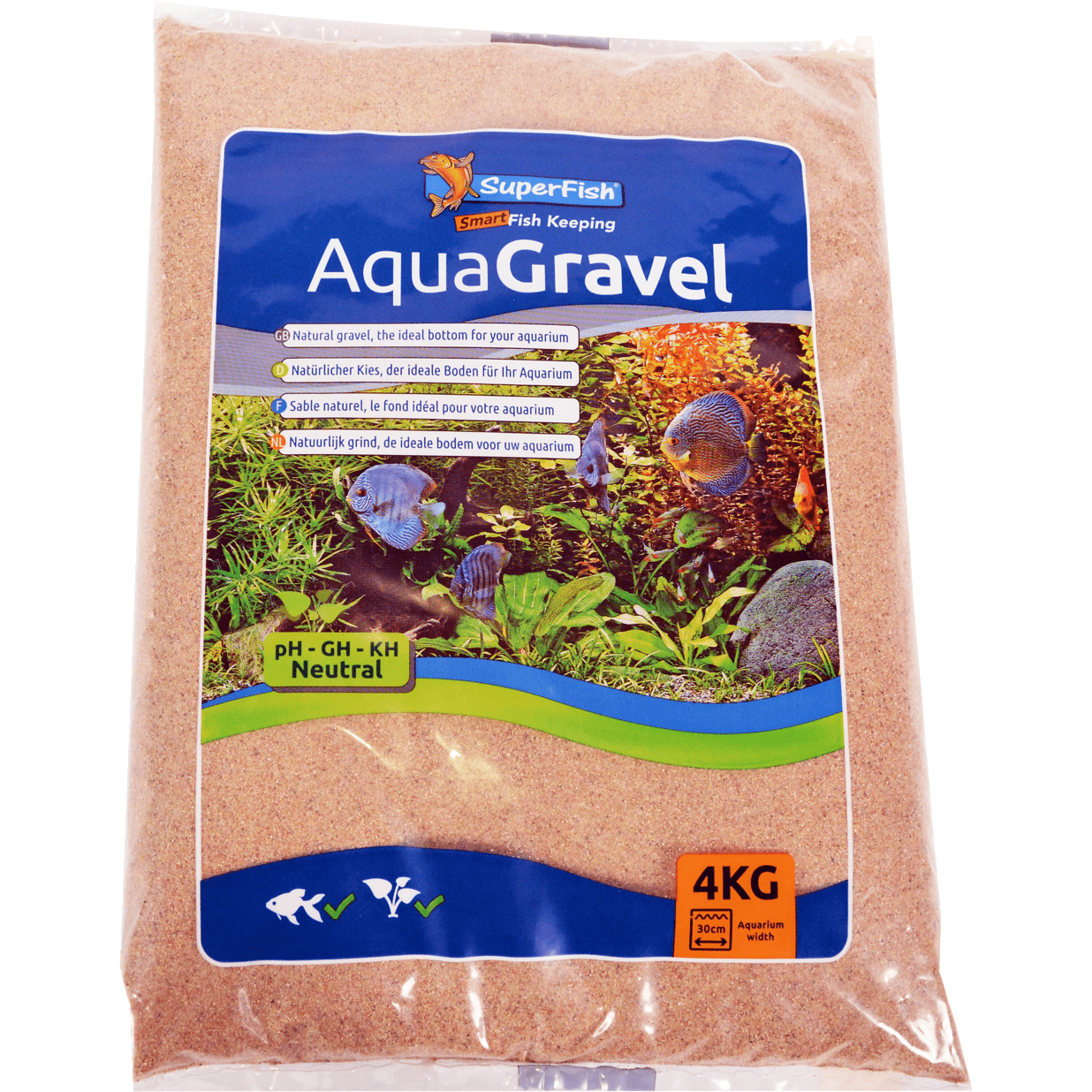 Decorations of Gravels, Sands for Aquarium