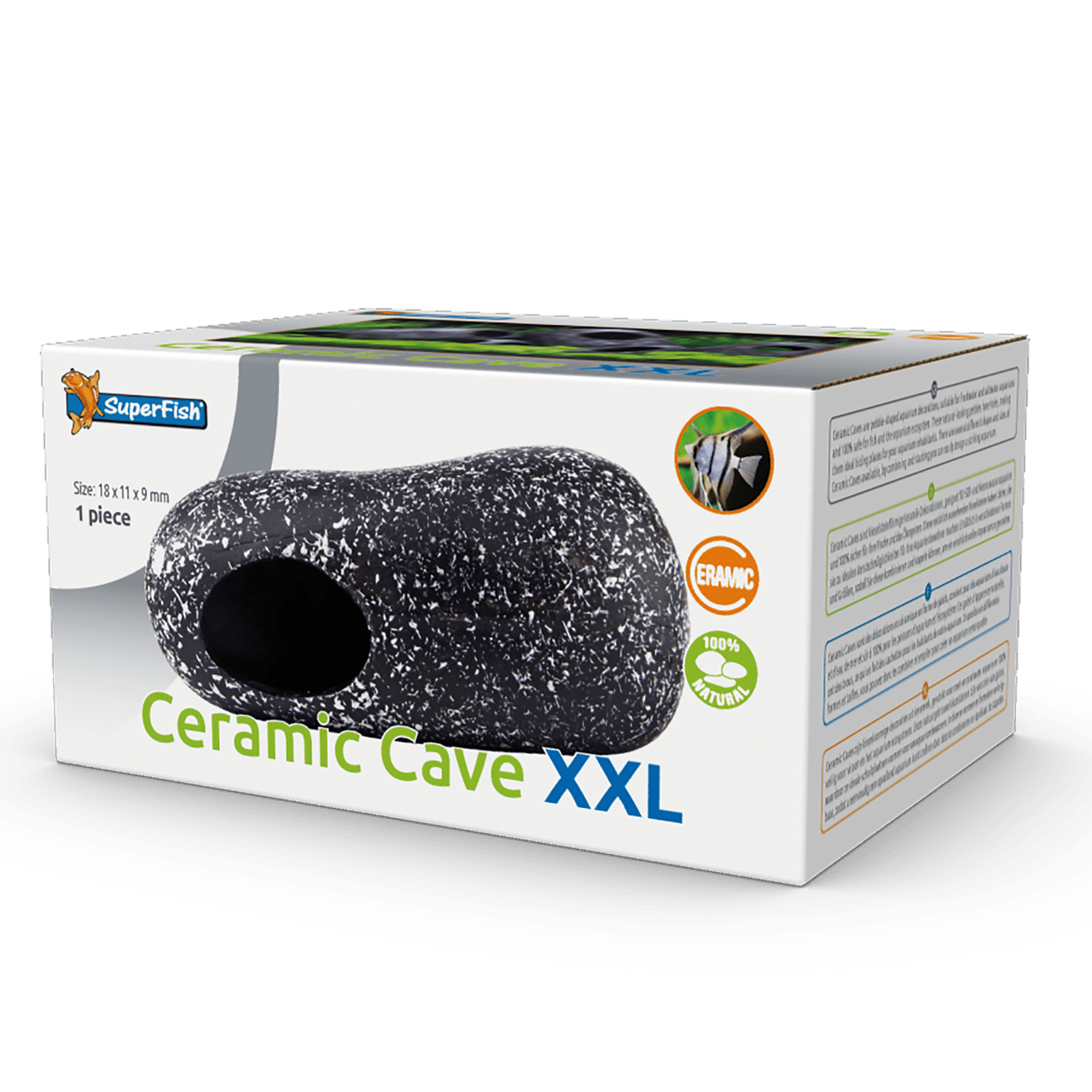 Grotten of schuilplaatsen voor aquariumvissen