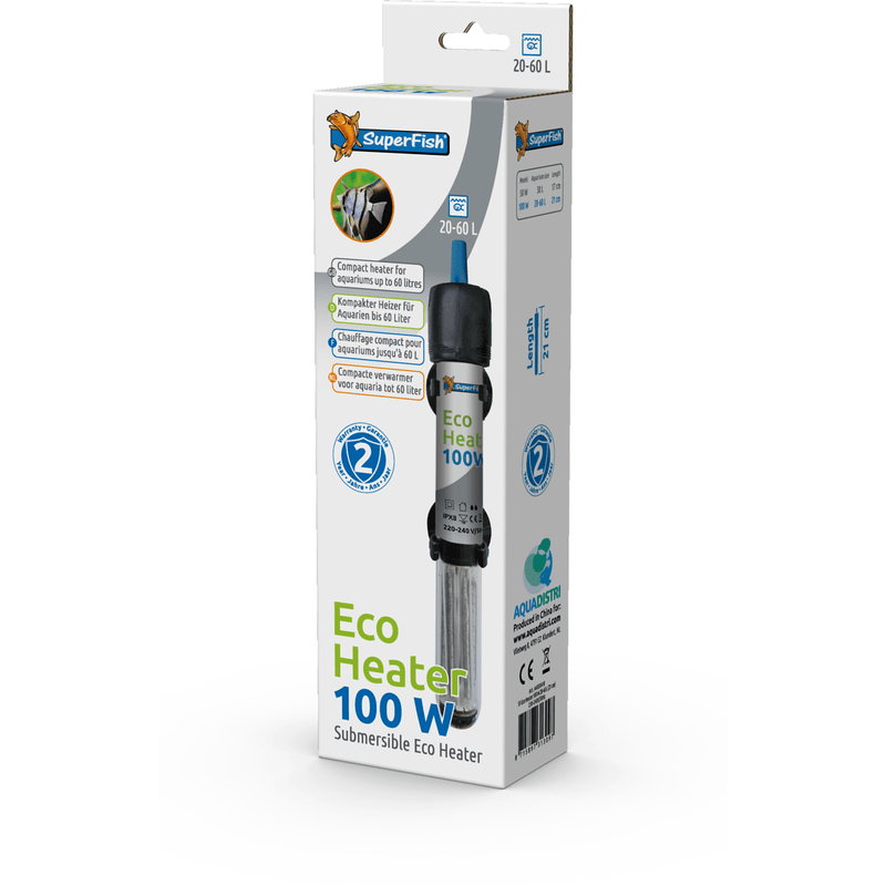 Superfish SF Eco Heater 100W - Chauffage pour aquarium - Superfish 8715897313097 A4030410