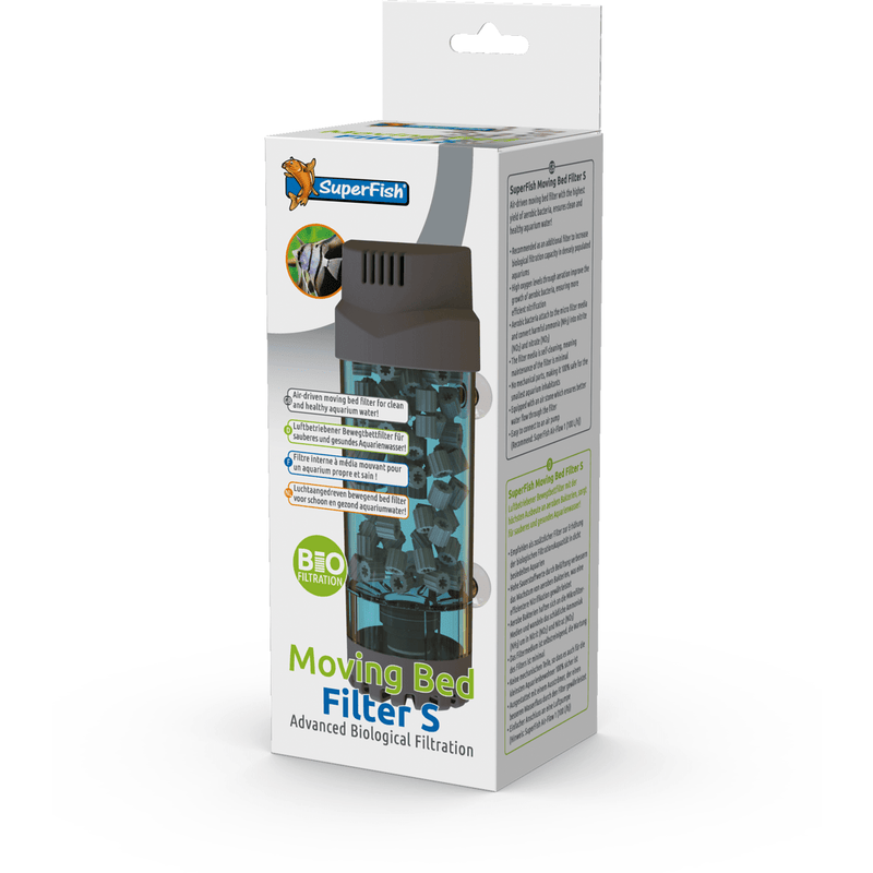 Superfish Filtres pour aquariums SF Moving Bed Filtrer S - Filtre à air pour Aquarium 8715897312663 A7010070