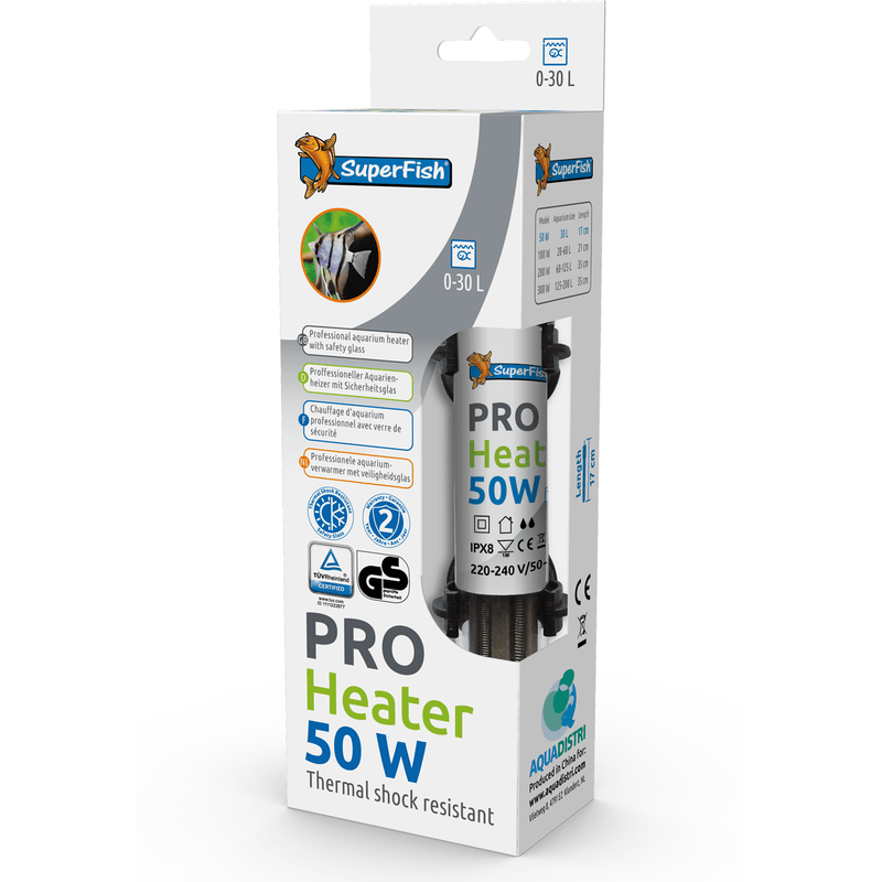 Superfish SF Pro Heater 50W - Chauffage pour aquarium - Superfish 8715897313103 A4030425