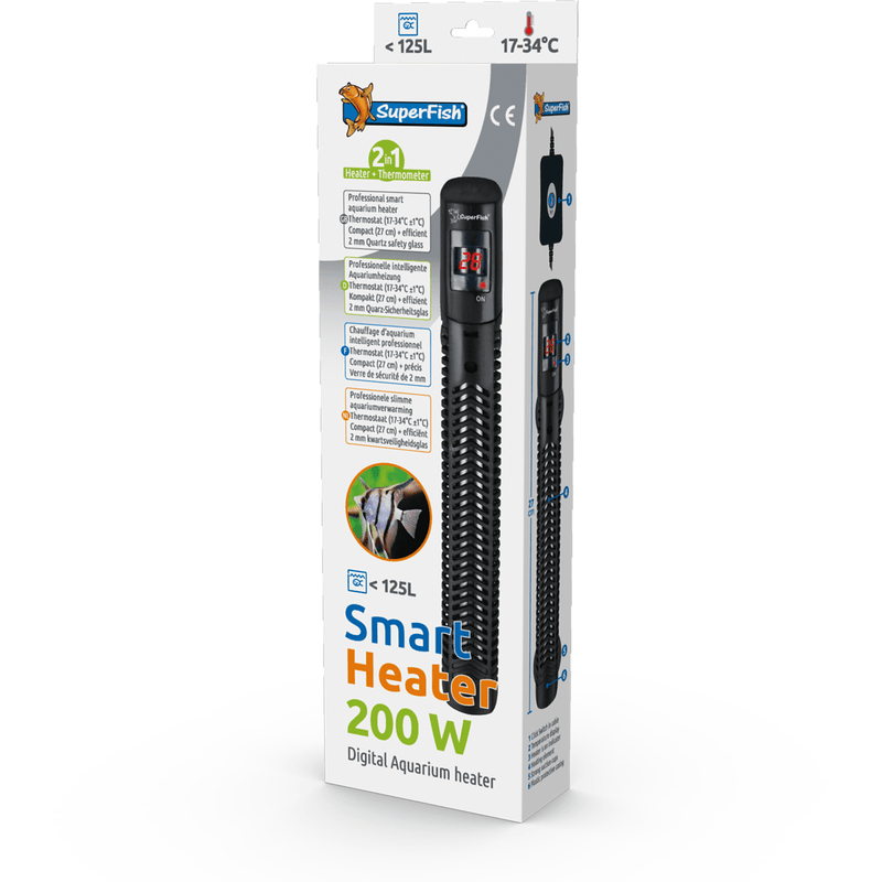 Superfish SF Smart Heater 200W - Chauffage pour aquarium - Superfish 8715897275227 A4030185