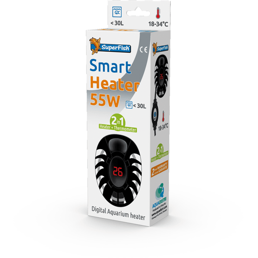 Superfish SF Smart Heater 55W - Chauffage pour aquarium - Superfish 8715897239946 A4030165