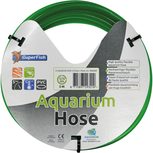 Superfish Tuyaux aquarium 5MTR 12/16MM - Superfish 8715897293016 A8060007Destockage