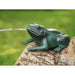 Thermobrass Bronzes de jardin Statue en bronze de grenouille cracheuse