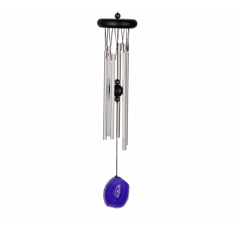 Tierra Zen Carillons Carillon à Vent Agate Pourpre 028375274819 MMWAGU