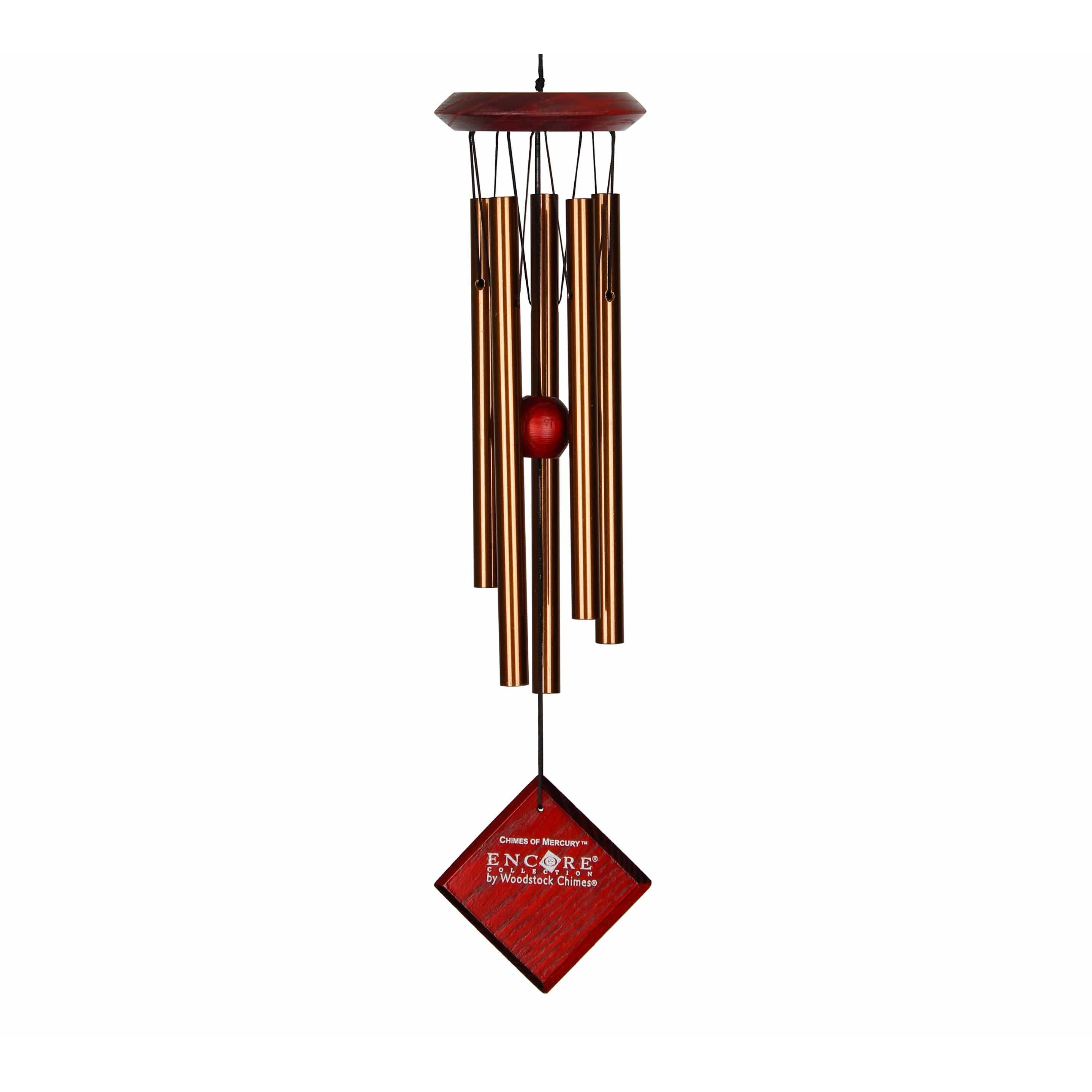 Carillon à vent Woodstock Chimes - Mercure Bronze - 35cm, Tierra Zen