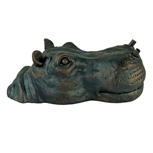 Ubbink Gargouilles Gargouille flottante hippopotame 11CM - Cracheur pour petit jeu d'eau - Ubbink 1386094