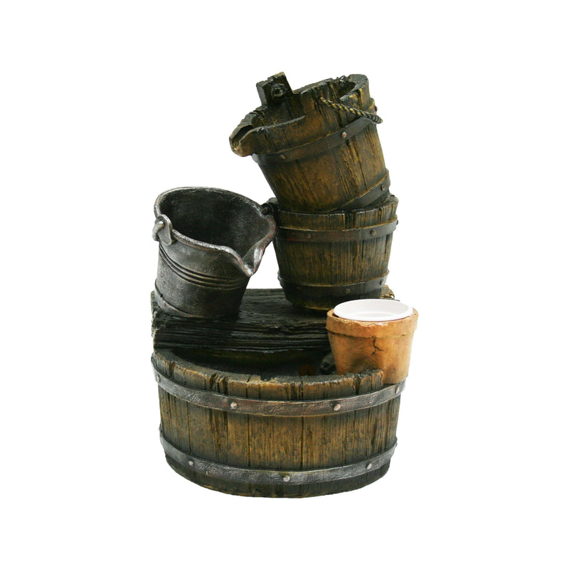Ubbink Halifax - Jeu d'eau avec tonneaux - Ubbink 1387046