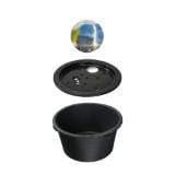 Ubbink KAMBOS - Sphère en acier inoxydable avec LED 1308333