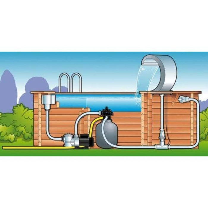 Ubbink Lame d'eau MAMBA - cascade Etang & Piscine - Inox 316L - Lame d'eau pour piscine 3700151444421 7504442