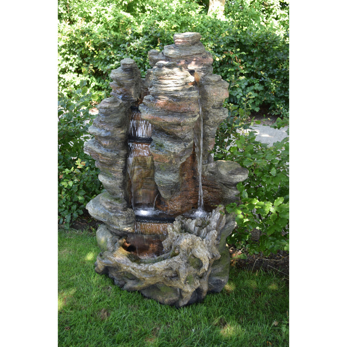 Ubbink Miami grande cascade 157CM - Cascade avec pompe et LED - Ubbink 1387073