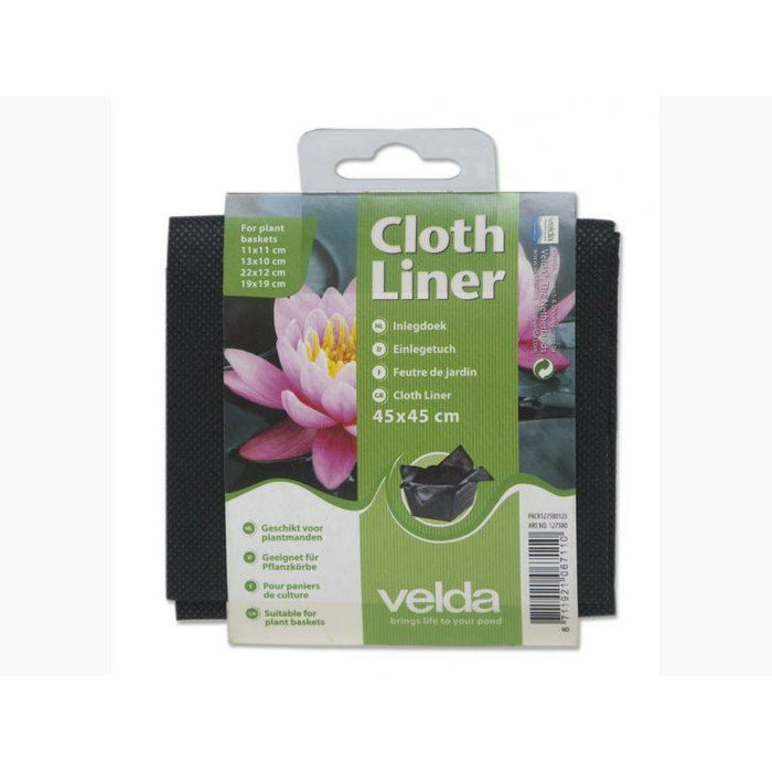 Velda Plantes Cloth Liner 45 x 45CM - Feutre pour pots de plantes aquatiques 8711921067110 127580