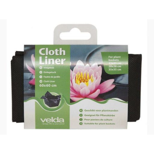 Velda Accessoires de plantation Cloth Liner 60 x 60CM - Feutre pour pots de plantes aquatiques 8711921067189 127582