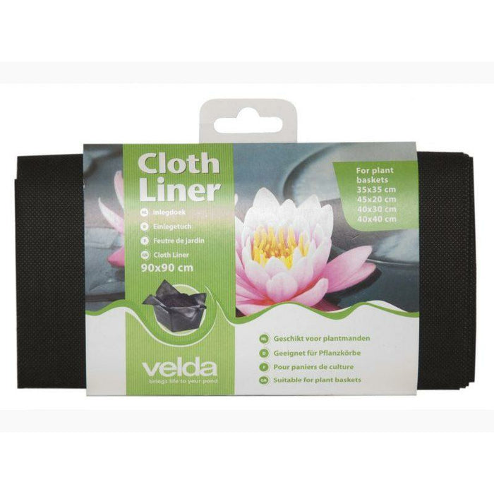 Velda Plantes Cloth Liner 90 x 90CM - Feutre pour pots de plantes aquatiques 8711921206984 127583