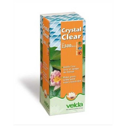 Velda Traitements CRYSTAL CLEAR 500ML NEW FORMULA - Floculant pour bassin de jardin - Contre les problèmes d'eau verte. 8711921200999 120033