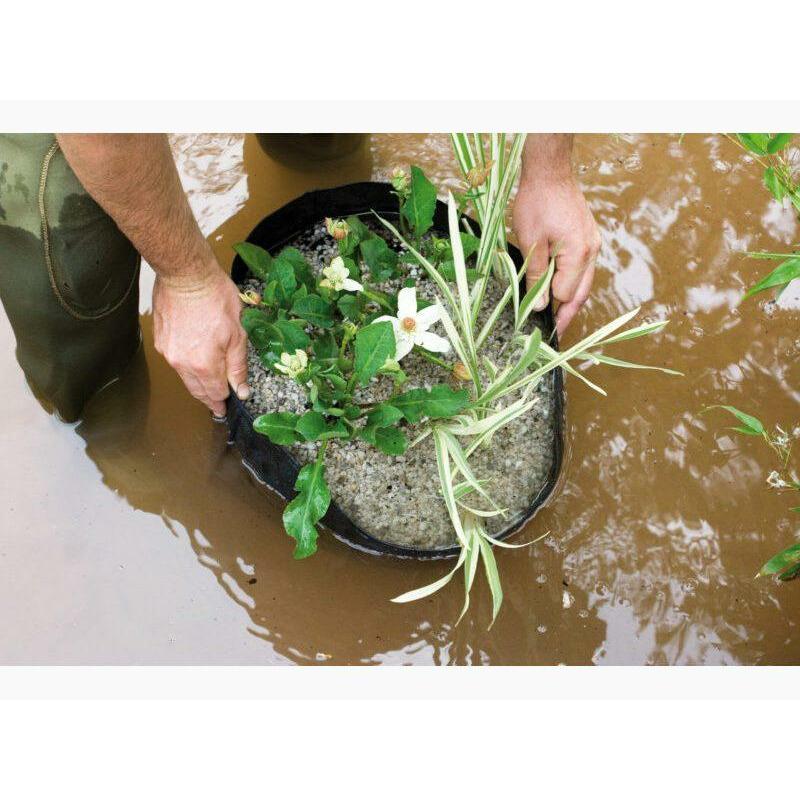 Velda Paniers de plantation Plant Basket rond 15 x 15CM - Panier de plantation souple très résistant 127560