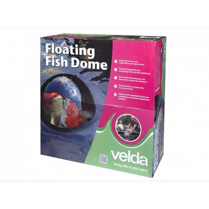 Velda Décoration VELDA FLOATING FISH DOME MEDIUM 56X24CM 8711921243217 123503