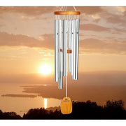 Woodstock Chimes Carillon à vent - Carillon d'affirmation - Amazing Grace - 64 cm - 6 tubes - Woodstock AFASB