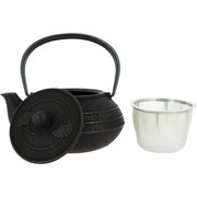 Woodstock Tetera Iwachu Gingko Negra - 650 ml 8435131200616 TT12065BK