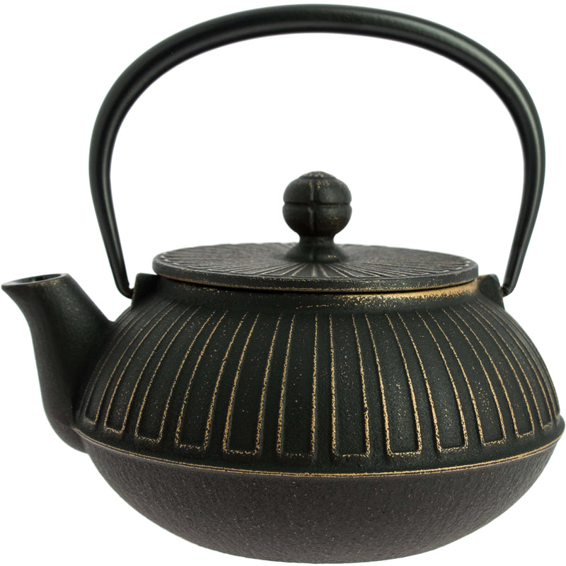 Woodstock Théière Iwachu Kiku Noir-Doré - 650 ml 8435131213968 TT12050GDBK
