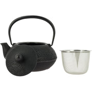 Woodstock Théière Iwachu Seigaiha Noire - 650 ml 8435131207523 TT12083BK